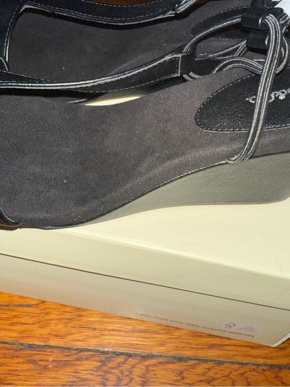 Style & Co Women's Mulan Wedge Heel Sandals Black Women 9 - Picture 5 of 9